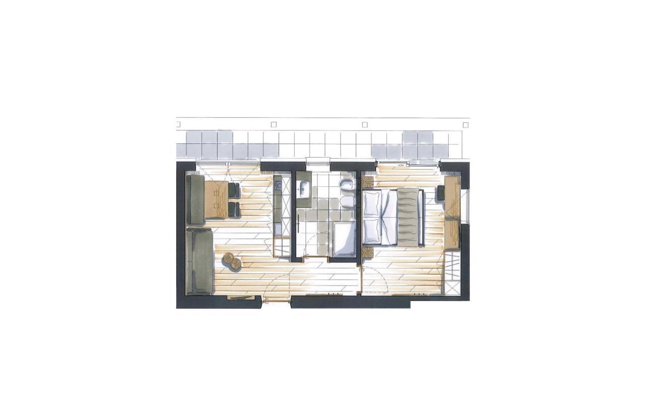 Bed and Breakfast Garni Mia Co Antermoia Exterior foto
